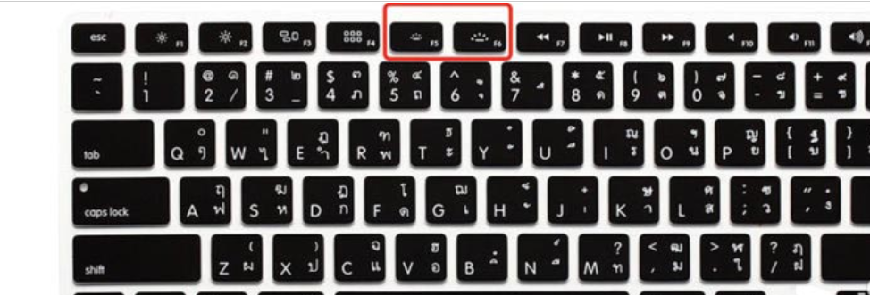 天河区mac维修点分享macbook键盘灯如何调节?mac键盘灯调节图文教程